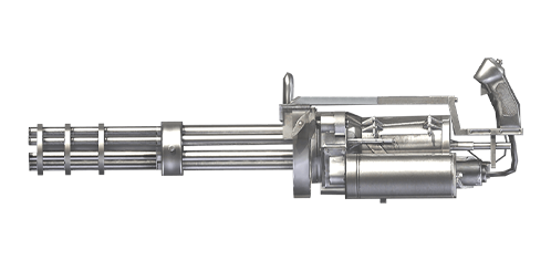 Gatling Gun-Ultimate Silver